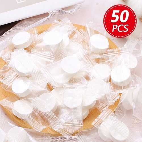 50pcs soft compressed towels - 50pcs,