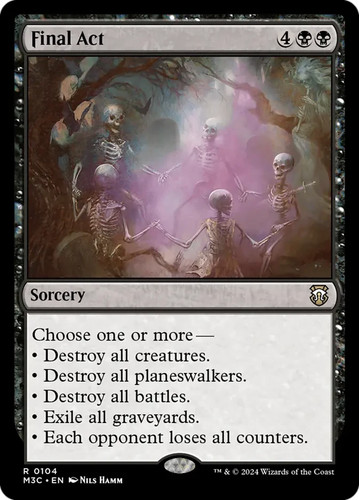 Final act destroy - (ex/nm),