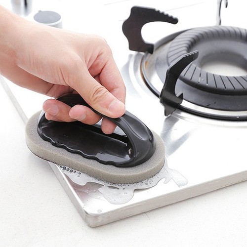 Emery sponge with handle - sponge,
